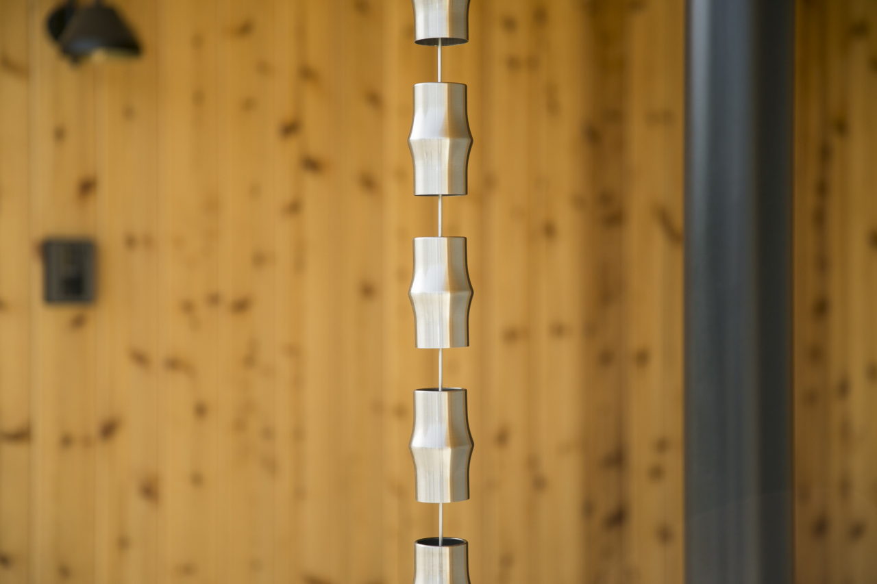 11616円 美品 花びら型アルミ鎖樋 3.28 フィートの長さ，中庭装飾水ガイドチェーン サンルーム雨樋 レインガイドチェーン